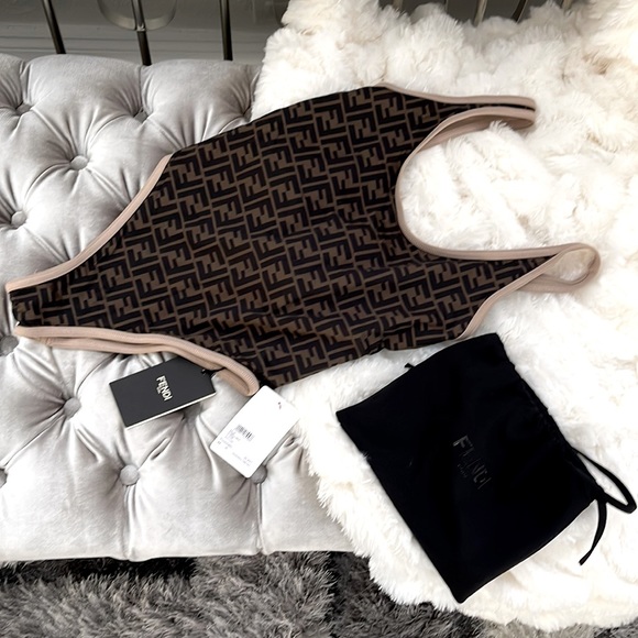 FENDI SWIMWEAR SWIMSUIT - Picture 1 of 5